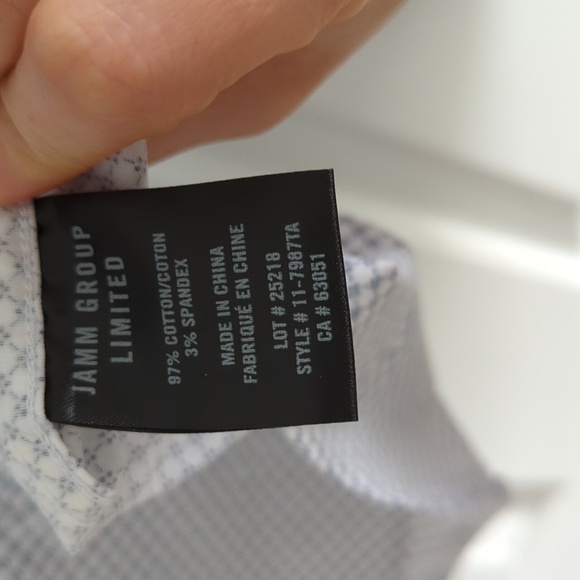 Julian & Mark stretch button down - Picture 5 of 6